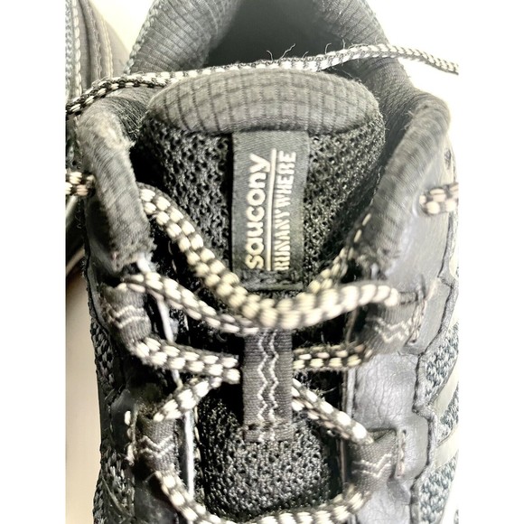 SAUCONY Run Anywhere Trail Running Shoes Women's Size 9 Gray - Picture 6 of 10